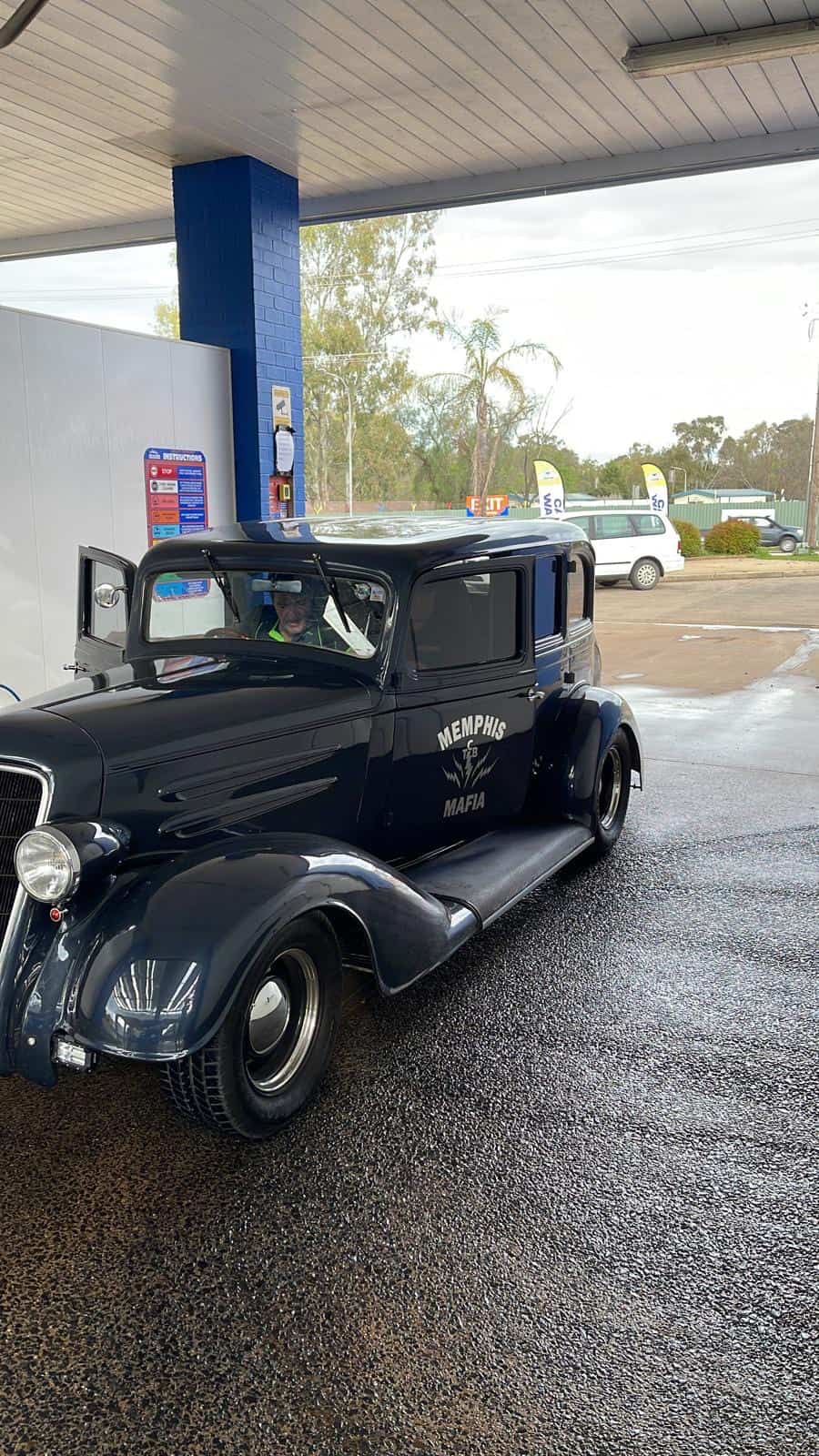 Car about to be washed as part of Carlover's car fleet cleaning service